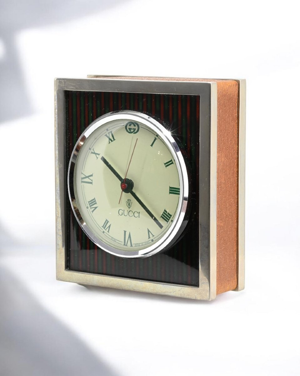 Gucci - Orologio Da Tavolo Vintage - Italia Anni 70 -photo-3